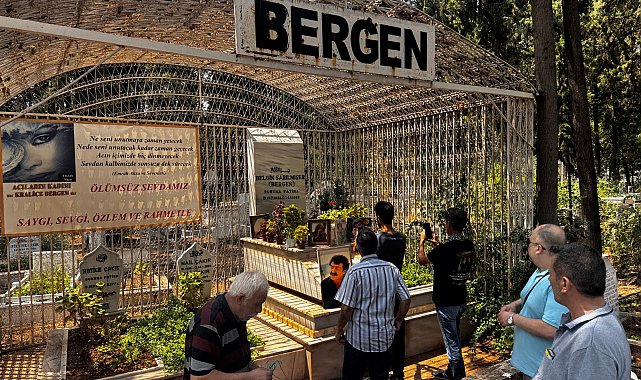 Bergen, ölümünün 37'nci yıl dönümünde Mersin'de mezarı başında anıldı
