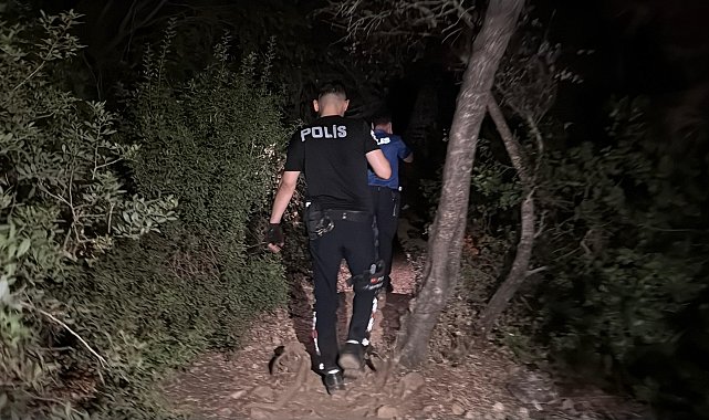 Bodrum'da ormanda kaybolan 5 genç kurtarıldı