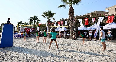 Bodrum'da Plaj Voleybolu Şenliği tamamlandı