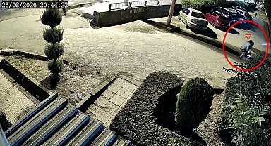 Boşanma aşamasındaki eşini tabancayla öldürüp çocuğunu kaçırdı; o anlar kamerada