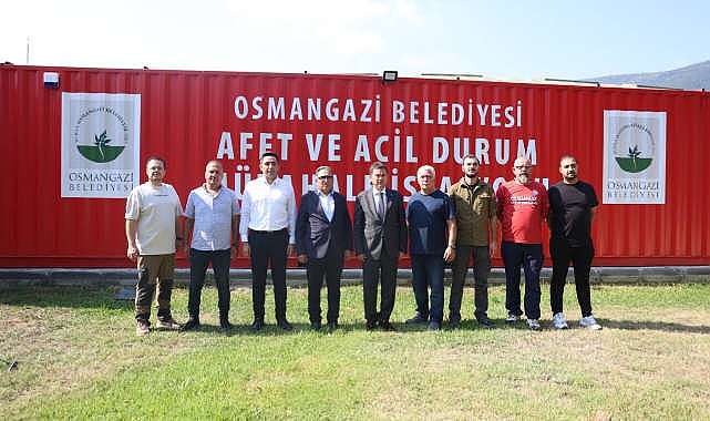 Bursa’da afetlere karşı teknolojik sistem!
