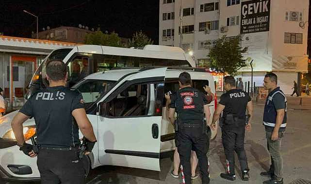 Bursa’da bin polisle ‘Huzur’ uygulaması!
