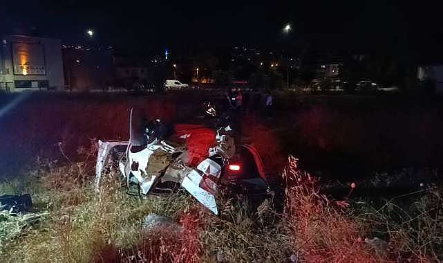 Bursa’da gece yarısı feci kaza!