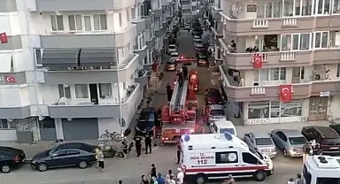 Bursa’da korkutan ev yangını