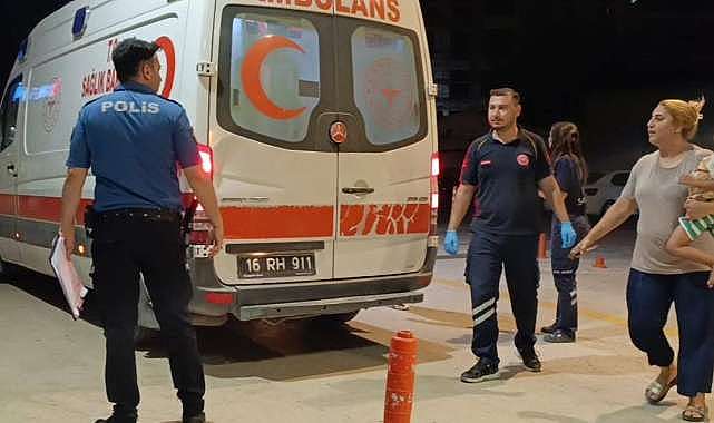 Bursa’da silahlı kavga: Baba ve 4 yaşındaki oğlu yaralandı