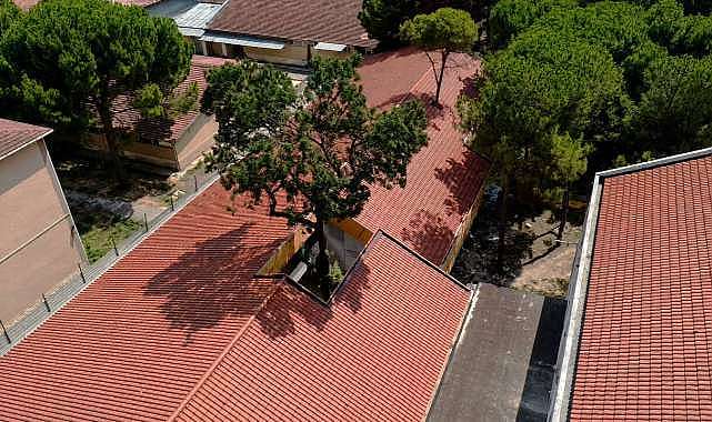 Bursa’da yeni yapılan okulunda dikkat çeken özellik