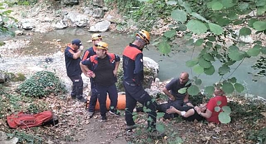 Bursa’da yürüyüş yaparken kâbusu yaşadı