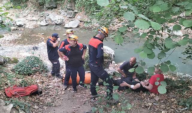 Bursa’da yürüyüş yaparken kâbusu yaşadı