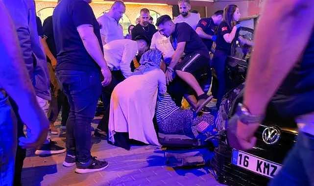 Bursa'daki kaza sonrası yürek burkan anlar...