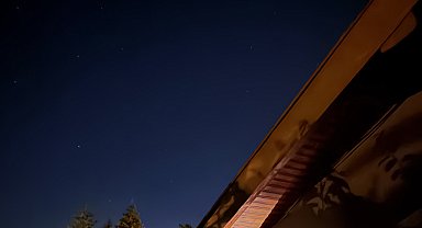 Bursa'da binlerce kişi Perseid meteor yağmurunu izledi