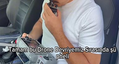 Büyükçekmece'de plajda araçlardan hırsızlık yapan 2 şüpheli dronlu takiple yakalandı
