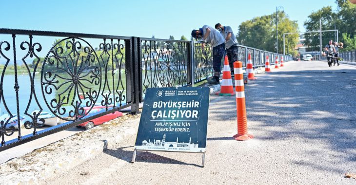 Büyükşehir'den Gölyazı'da kapsamlı bakım çalışması