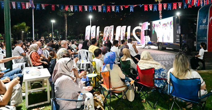 Büyükşehir’den Kültürpark’ta Yeşilçam esintisi