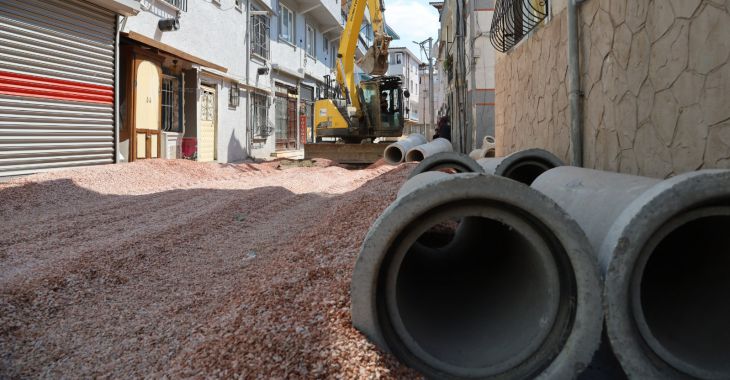 Büyükşehir'den Yavuzselim'e altyapı hamlesi