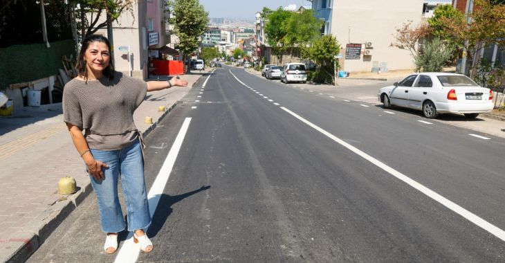 Büyükşehir Nilüfer’de Dumlupınar Caddesi’ni yeniledi