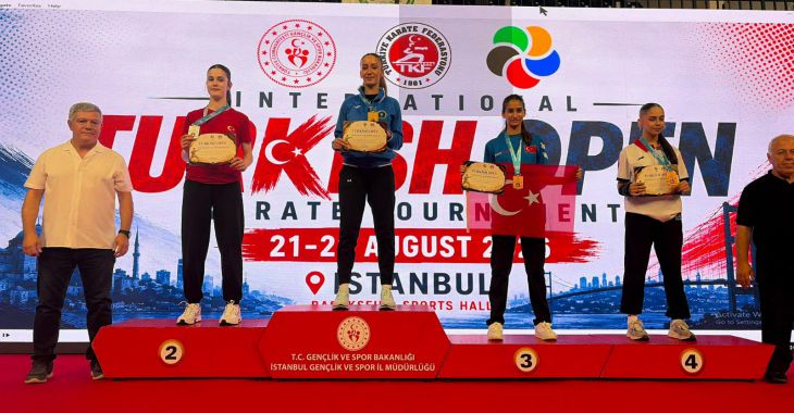 Büyükşehirli Karateci Naz Kayadere’den altın madalya