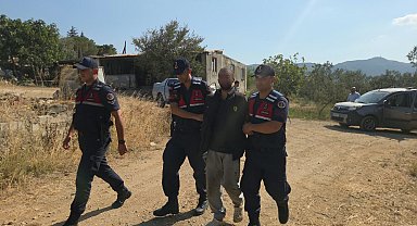 Çalıntı hafif ticari araçla kaçan sürücü zeytinlikte yakalandı
