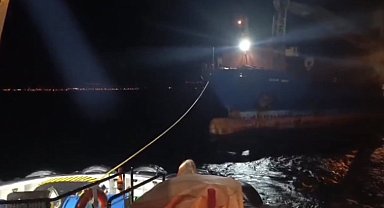 Çanakkale Boğazı'nda gemi arızası