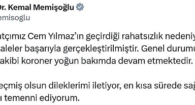 Çanakkale'de rahatsızlanan Cem Yılmaz anjiyoya alındı