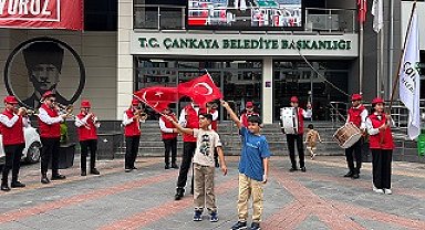 Çankaya'da 30 Ağustos Zafer Bayramı coşkuyla kutlandı
