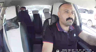 Çarşaf giyip husumetlisini vuran şüpheli, takside yakalandı