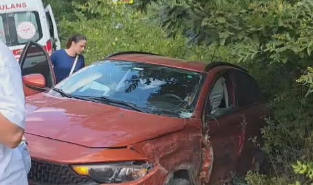 Çatalca'da 3 aracın karıştığı zincirleme kaza: 4 yaralı