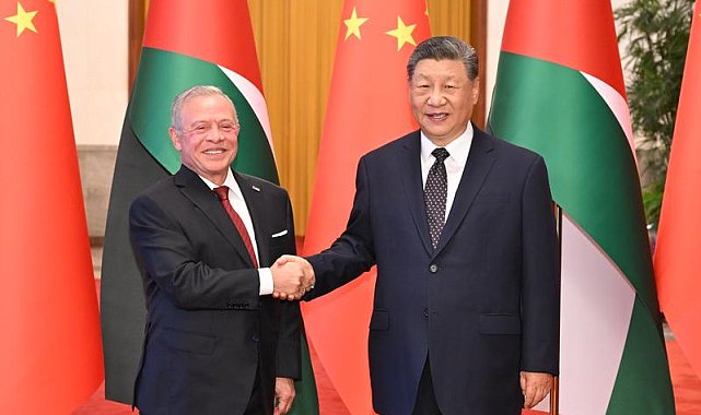 Çin Devlet Başkanı Şi, Ürdün Kralı 2'nci Abdullah ile görüştü