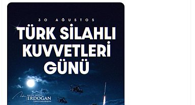 Cumhurbaşkanı Erdoğan, Türk Silahlı Kuvvetleri Günü'nü kutladı