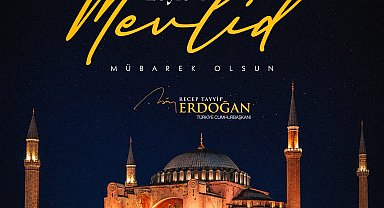 Cumhurbaşkanı Erdoğan'dan 'Mevlit Kandili' mesajı