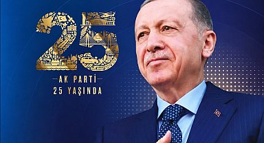 Cumhurbaşkanı Yardımcısı Yılmaz'dan AK Parti'nin 25'inci kuruluş yıl dönümüne ilişkin paylaşım