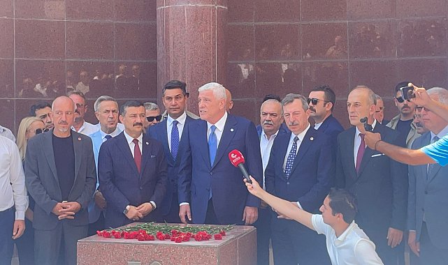 Dervişoğlu, Celal Bayar'ın mezarını ziyaret etti