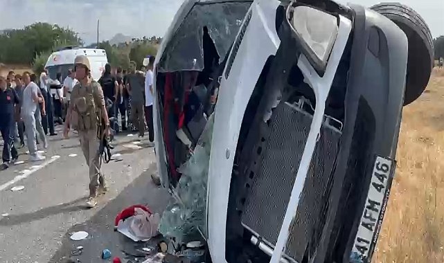 Diyarbakır'da 7 kişinin öldüğü kazada minibüs sürücüsü tutuklandı