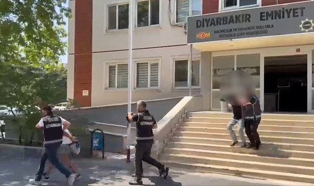 Diyarbakır'da el bombasıyla yakalanan 4 kişi tutuklandı