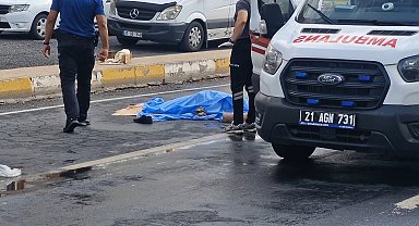 Diyarbakır'da otomobilin çarptığı yaya öldü