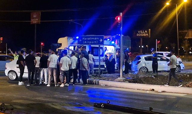 Diyarbakır'da otomobiller çarpıştı: 7 yaralı