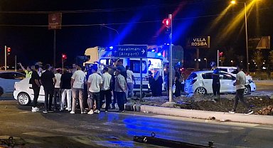 Diyarbakır'da otomobiller çarpıştı: 7 yaralı