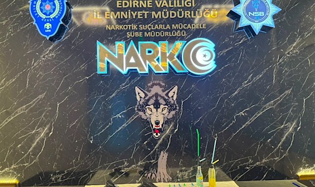 Edirne'de uyuşturucu satıcılarına operasyon: 2 tutuklama