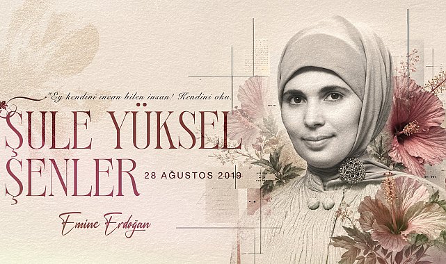 Emine Erdoğan, yazar Şule Yüksel Şenler'i vefatının 7'nci yılında andı