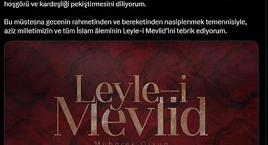 Emine Erdoğan'dan 'Mevlit Kandili' mesajı