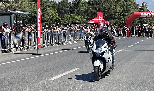 Erzincan Ergan Motofest'te drag yarışları düzenlendi