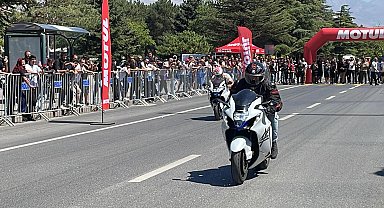 Erzincan Ergan Motofest'te drag yarışları düzenlendi