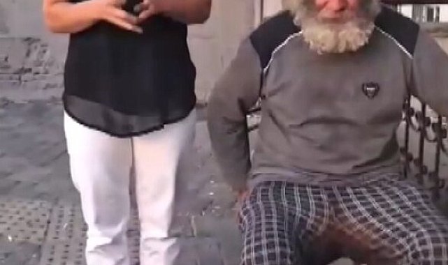 Esenler'de 76 yaşındaki Rus sokakta kaldı, hayırseverler bakımını üstlendi