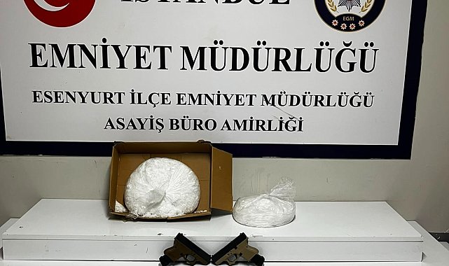 Esenyurt'ta uyuşturucu operasyonu: 5 kilo 252 gram metamfetamin ele geçirildi