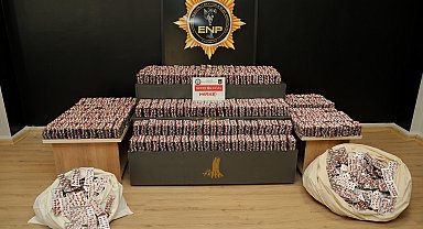 Eskişehir'de bir evde 53 bin sentetik ecza hap ele geçirildi