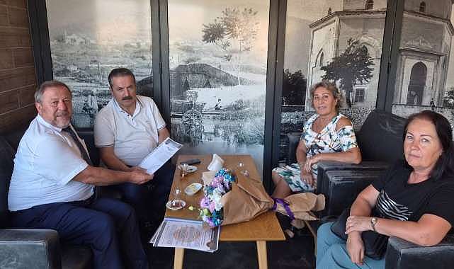 Faruk Çelik'e hem teşekkür hem de talep listesi