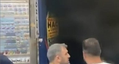 Fatih'te iş hanında çıkan yangın söndürüldü