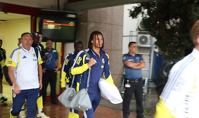 Fenerbahçe kafilesi Samsun'a ulaştı
