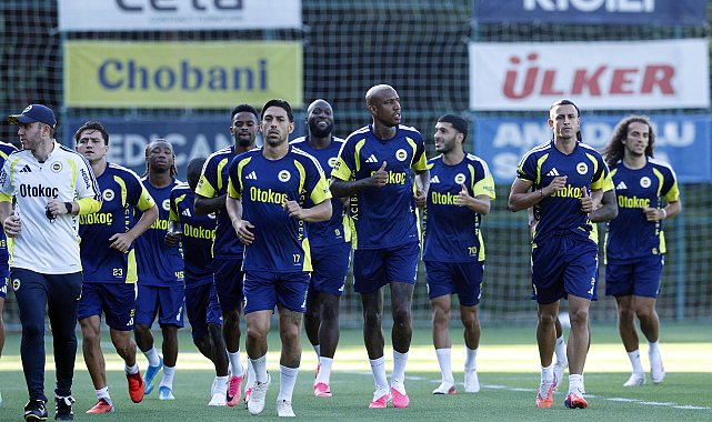 Fenerbahçe, Lyon maçının hazırlıklarına devam etti