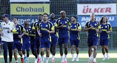 Fenerbahçe, Lyon maçının hazırlıklarına devam etti