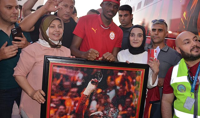 Galatasaray kafilesi Erzurum'da